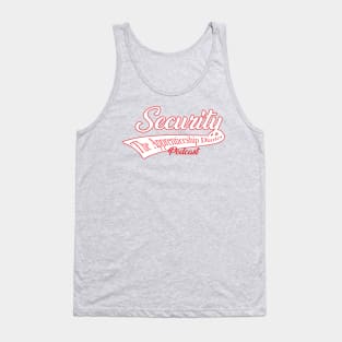 Security Team Shirt Tank Top